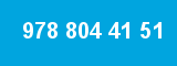 978 804 41 51